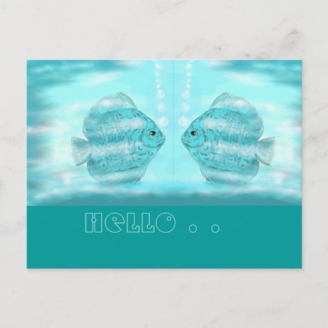 Postal Für Discus-Freunde...postal (Anverso)