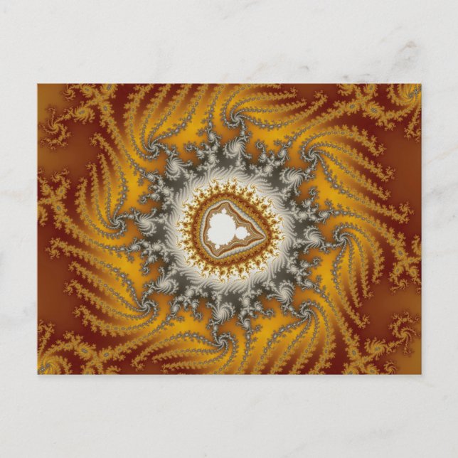 Postal Fur - Postcard Fractal (Anverso)