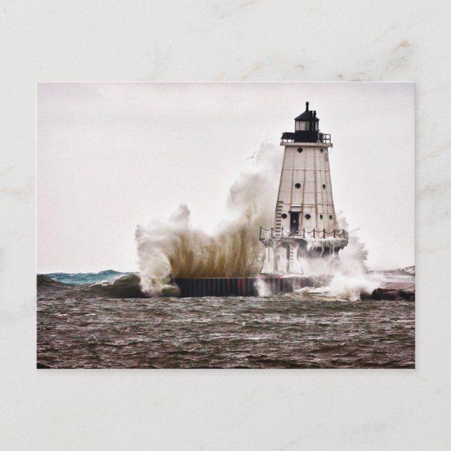 Postal Furia de invierno (Anverso)