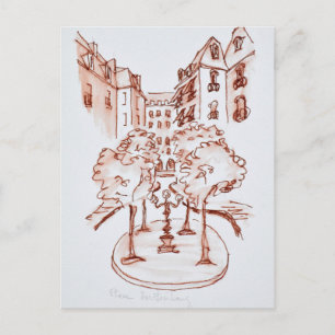 Postal Furstenberg, Iglesia de Saint-Germain-des-Pres, Pa