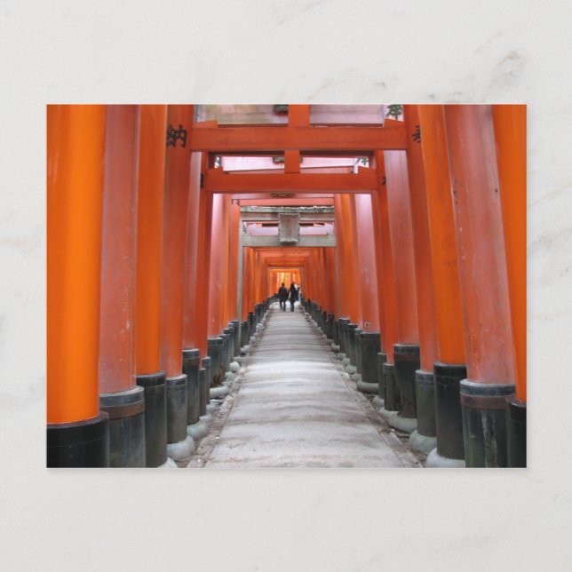 Postal Fushimi Inari (Anverso)