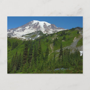 Postal Fusión glacial en Mount Rainier