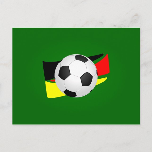 Postal Fussball Alemania (Anverso)
