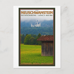 Postal Füssen - Schloß Neuschwanstein de Afar