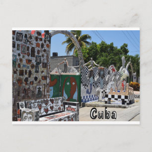 Postal Fusterlandia La Habana Arte