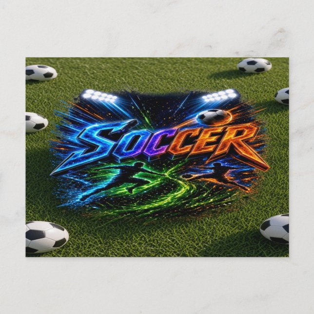 Postal Fútbol (Anverso)