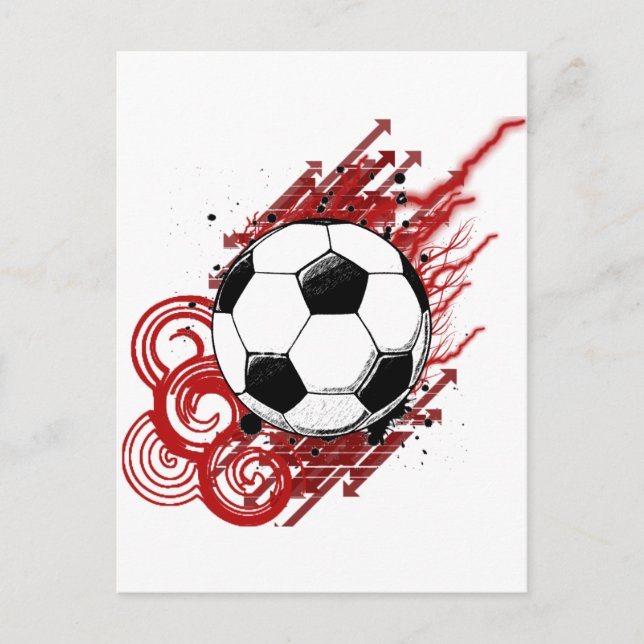 Postal Fútbol (Anverso)