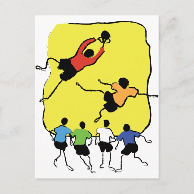 Postal Fútbol (Anverso)