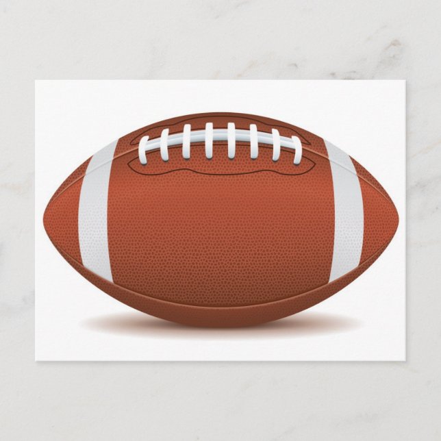 Postal fútbol americano (Anverso)