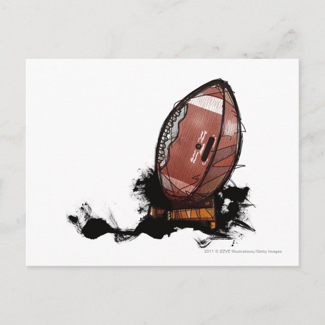 Postal Fútbol americano (Anverso)