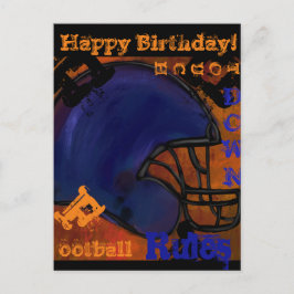 POSTAL FÚTBOL AMERICANO