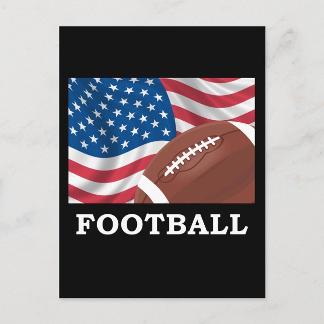 Postal Fútbol americano (Anverso)