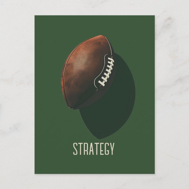 Postal Fútbol americano (Anverso)