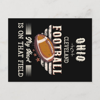 Postal Fútbol americano Ohio Cleveland