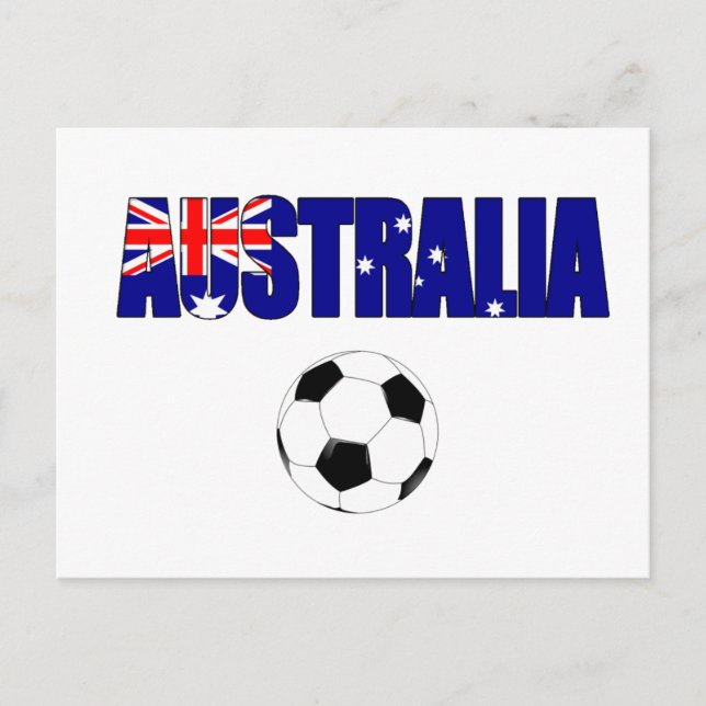 Postal Fútbol Australia 5044 (Anverso)