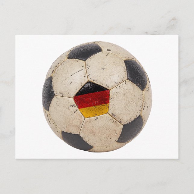 Postal Fútbol de Alemania (Anverso)