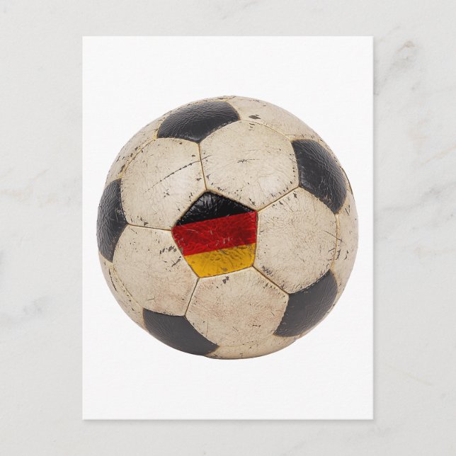 Postal Fútbol de Alemania (Anverso)