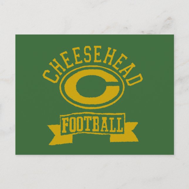 Postal Fútbol de Cheesehead C 1 (Anverso)