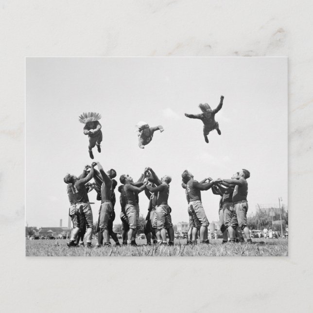 Postal Fútbol de los años 30 (Anverso)