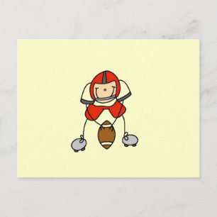 Postal Fútbol de Palotes Rojo