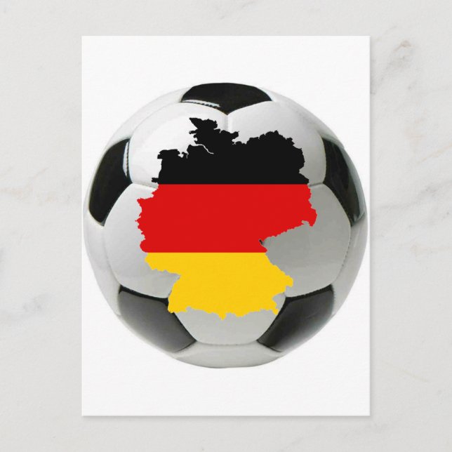 Postal Fútbol en Alemania (Anverso)