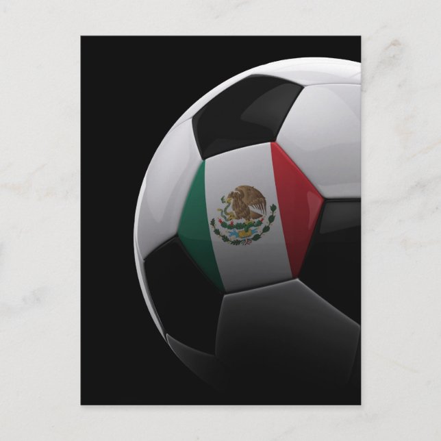 Postal Fútbol en México (Anverso)