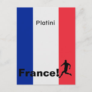 Postal Fútbol Francia, personalizable