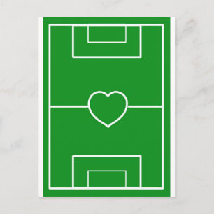 Postal fútbol, fútbol de amor al Heart Pitch.l