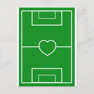Postal fútbol, fútbol de amor al Heart Pitch.l