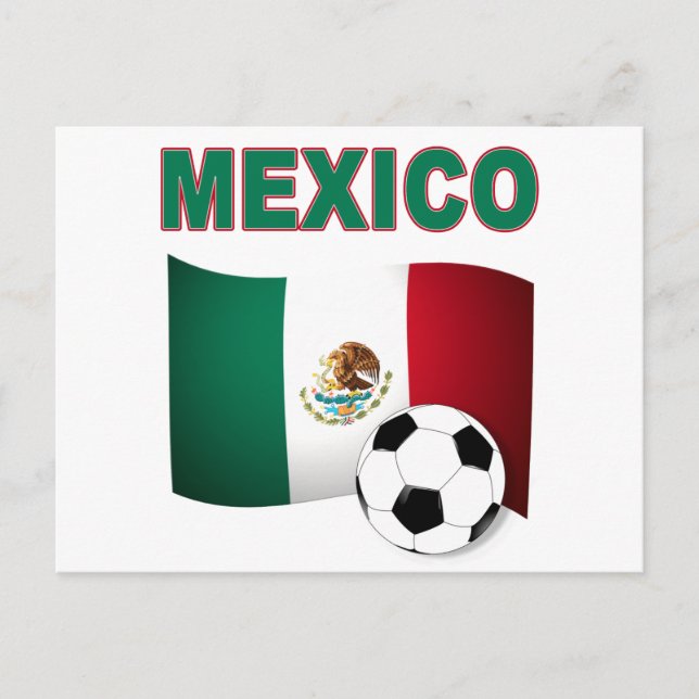 Postal Fútbol México 0535 (Anverso)