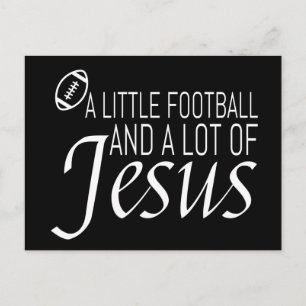 Postal Fútbol y Jesús