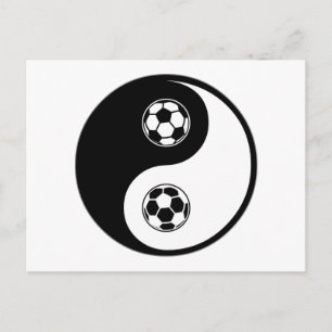 Postal Fútbol Yin Yang