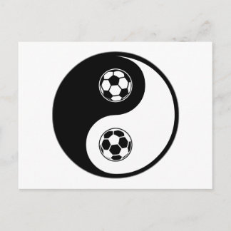 Postal Fútbol Yin Yang