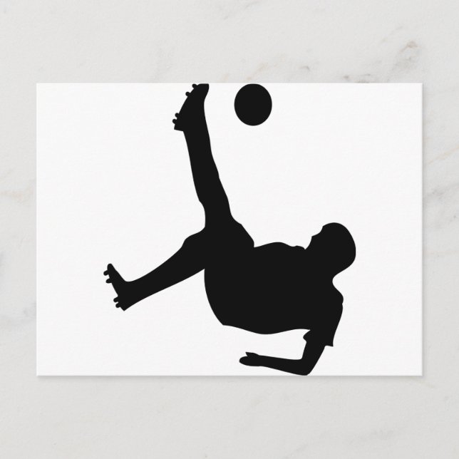 Postal futbolista (Anverso)