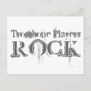 Postal Futbolistas De Trombón Rock