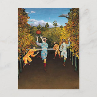 Postal Futbolistas Del Henri Rousseau