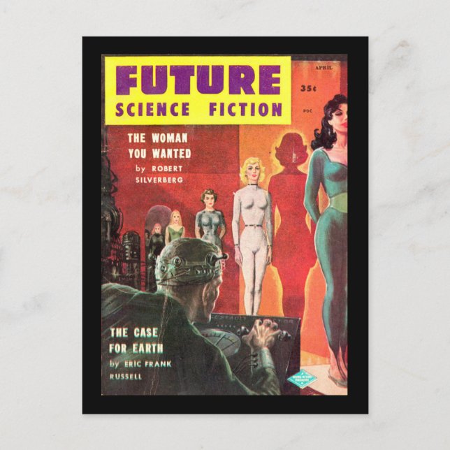 Postal Futura ciencia ficción 36 [1958-04.Columbia]_Pulp (Anverso)