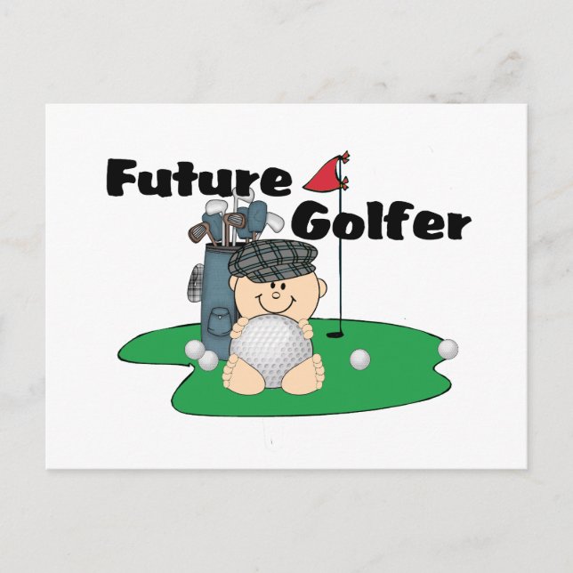 Postal Future Golfer (Anverso)