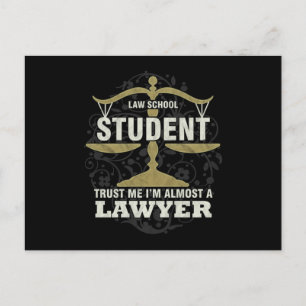 Postal Future Lawyer Gift Law School Student Im Almost A 