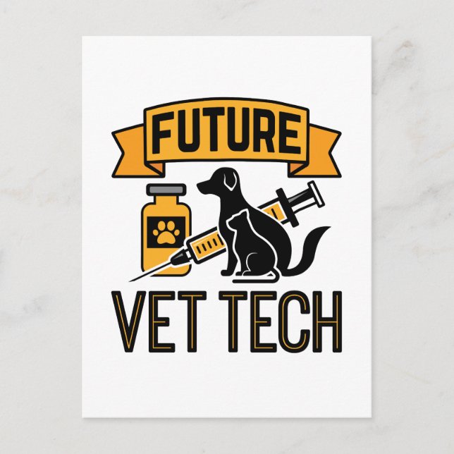 Postal Future Vet Tech (Anverso)