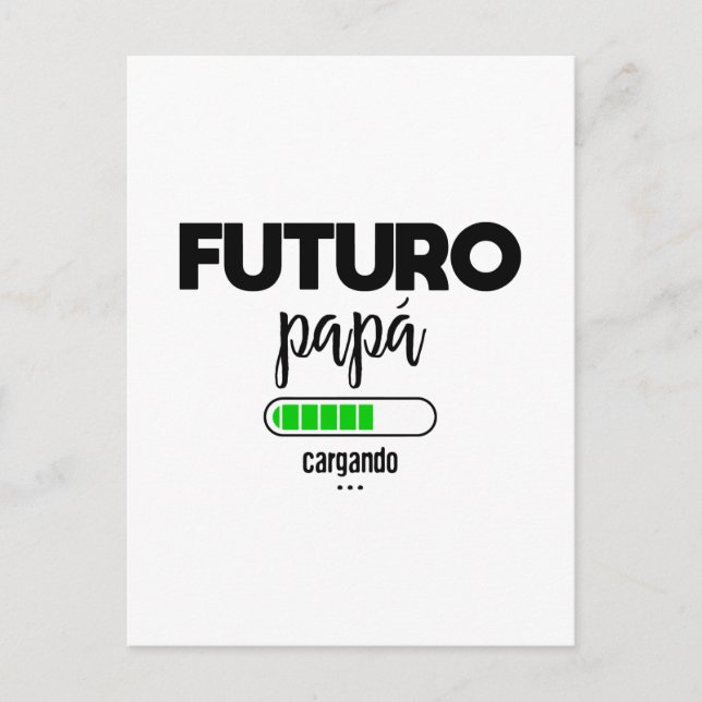 Postal Futuro Cargando (Anverso)