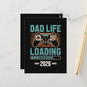 Postal Futuro Padre Vida de Papá Cargando 2026
