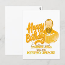 Fyodor Dostoevsky - Estilo geométrico elegante