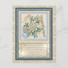 Postal G Creación Oficina de la flor amarilla