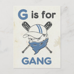 Postal G es para Gang