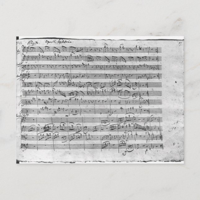 Postal G mayor para violín, clavicordio y violoncello 3 (Anverso)