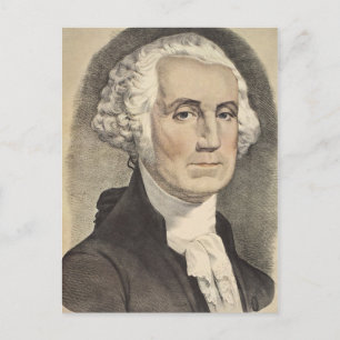 Postal G Washington, Currier e Ives