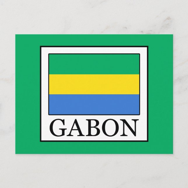 Postal Gabón (Anverso)
