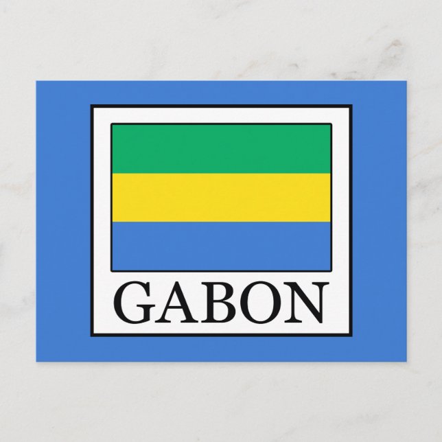 Postal Gabón (Anverso)