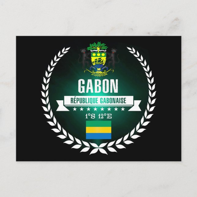 Postal Gabón (Anverso)